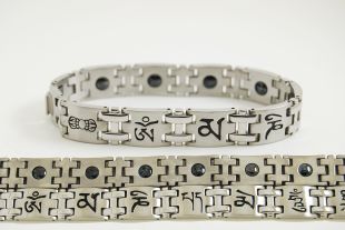 嗡字磁石手鐲(大)