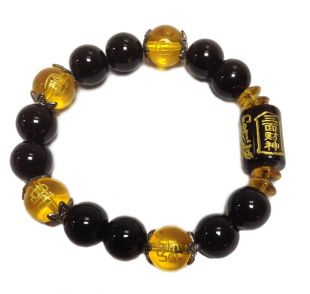 三面財神招財手珠