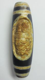 財寶天王 佛雕天珠