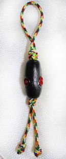 喇呼啦護法咒珠吊飾 (錫金多竹千法王傳承寺廟 如法恭製)　