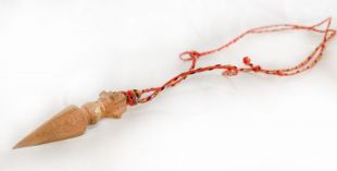 普巴杵項鍊(蓮師拐杖再生木)(迷你)