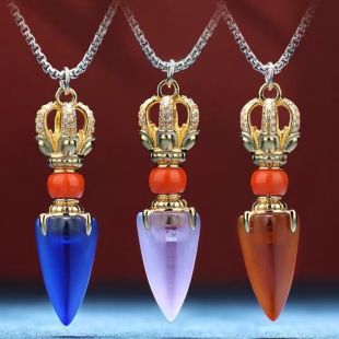琉璃金剛杵吊墜